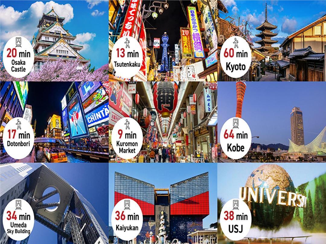 Nipponbashi Crystal Hotel Ōsaka Eksteriør bilde